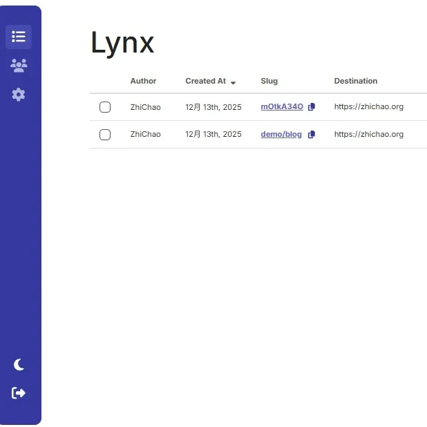 基于 Node.js + MongoDB 技术栈的小众开源短链接程序 —— Lynx
