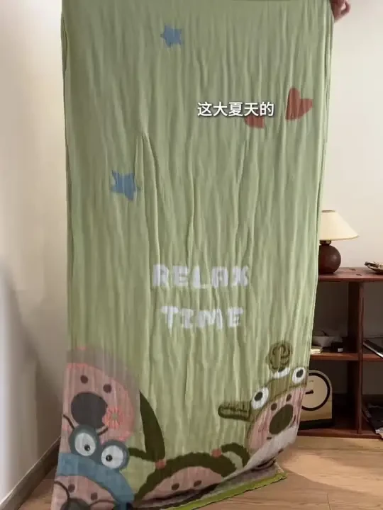 快把你家里发黄发硬的浴巾换成这种纱布棉浴巾 ，吸水透气还不会发硬，贴身用的就要选这种好材质的#纱布棉浴巾 #浴巾 #强烈推荐 #透气