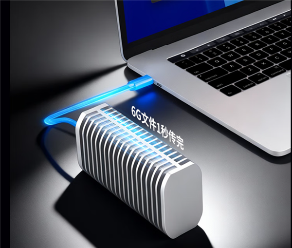 1399元 铁威马发布M.2硬盘盒：支持雷电5 6GB文件1秒传