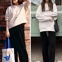 黑色青果领卫衣配阔腿裤，通勤神器还是太随意？1000+用户观点大碰撞