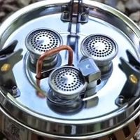 户外露营神器，火箭炉火力超猛