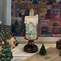 圣诞礼物天花板！会飘雪发光的水晶球直接戳中少女心🎄