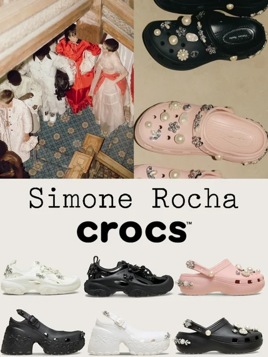 【新品速递】Simone Rocha x Crocs Drop4