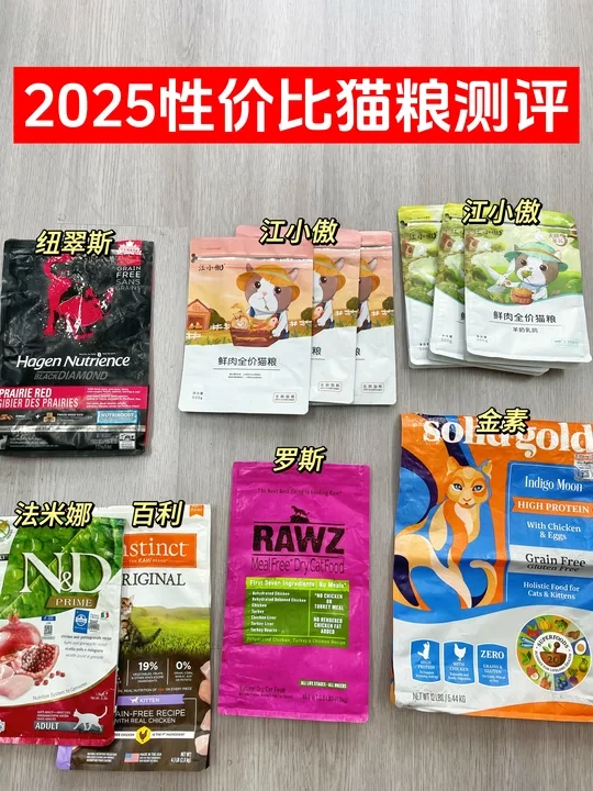 复盘2025我家一年爱吃性价比猫粮测评