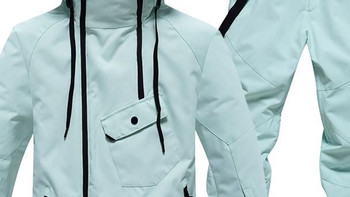 雪场情侣出片神器！2025新款滑雪服套装，单双板全能适配