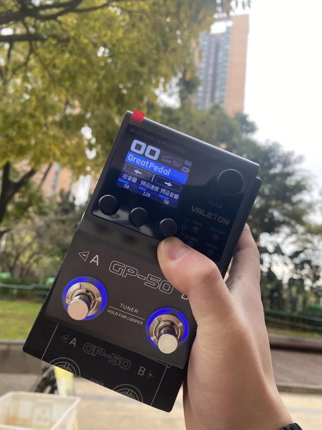 顽声GP50口袋效果器贝斯手好用吗？