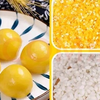在旗 黏豆包黄米红豆500g*2袋 共20个 东北粘豆包 好吃