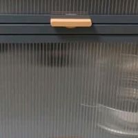 摩基厨房置物架落地置物柜收纳用具餐边橱柜微波炉多功能储物碗柜