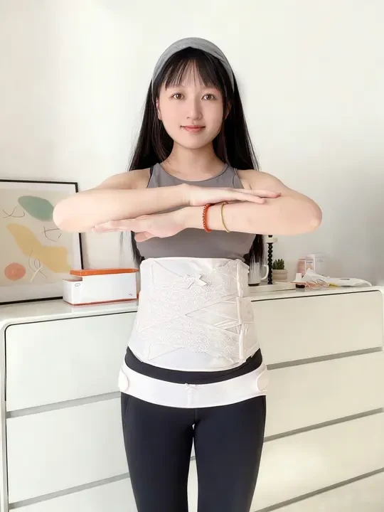 产后“松垮肚”救星！收腹带真的没白买！
