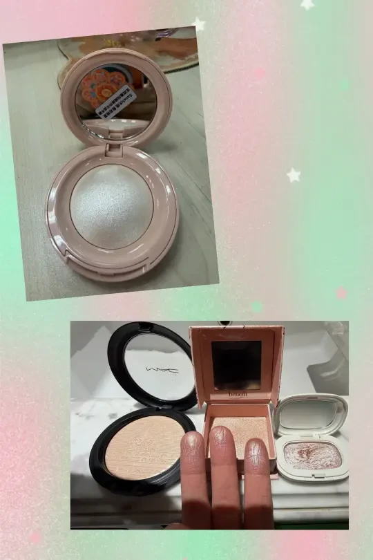 水光感高光～对比rare、生姜、贝玲妃、muji
