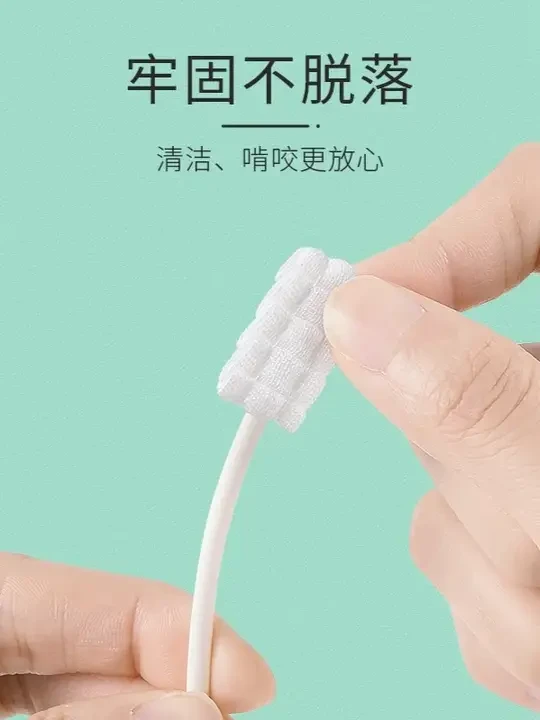 #哭KA103 #新生儿一天要喝十几次奶 舌苔上的奶渍如果长时间不清理，会有口腔问题哦 #宝宝口腔奶渍怎么清除 #恐龙医生口腔清洁棒 #清洁棒推荐
