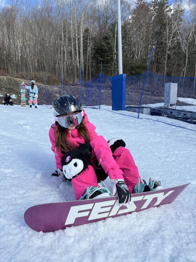 长白山第一次滑雪选择单板还是双板⛷️