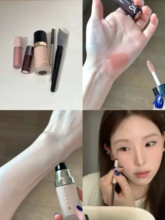 懒人化妆神仙单品☃️ 极简快速出妆 多睡十分钟 #彩妆好物 #化妆分享 #新手化妆  #抖音美妆年度宝藏 #晒晒我的年度宝藏好物