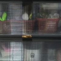 摩基厨房置物架落地置物柜收纳用具餐边橱柜微波炉多功能储物碗柜