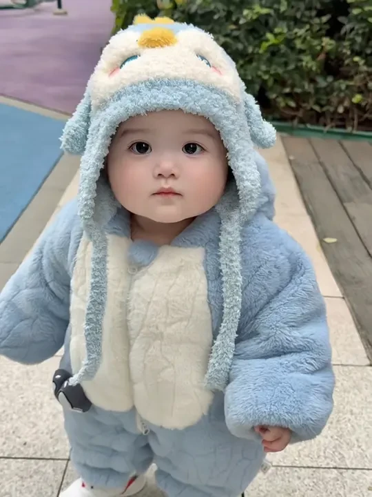 拥有一个可爱的宝宝真的太幸福啦！