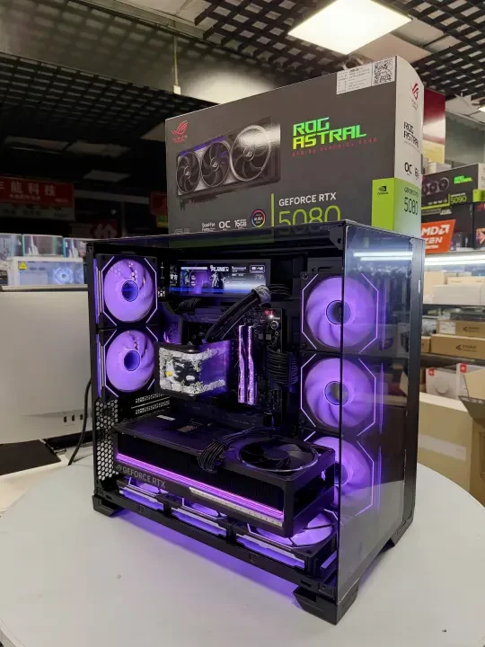 9800X3D+5080夜神 联力 包豪斯O11装机案例