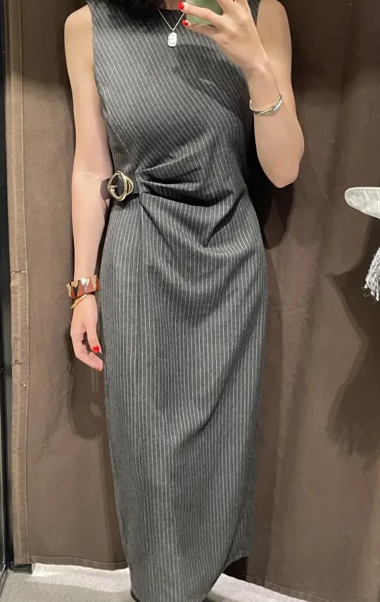 168/104 Zara新品连衣裙试穿