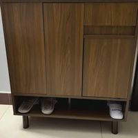 实木鞋柜家用进门口入户柜简约储物柜
