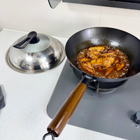 🔥被问爆的荣事达章丘铁锅！无涂层还不粘，燃气灶狂喜！