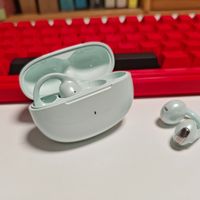 双旦心意好物，阳光绿耳夹耳机，音质和实用度双在线