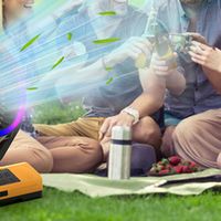 露营党封神装备！F902风扇让我家的帐篷秒变快乐星球