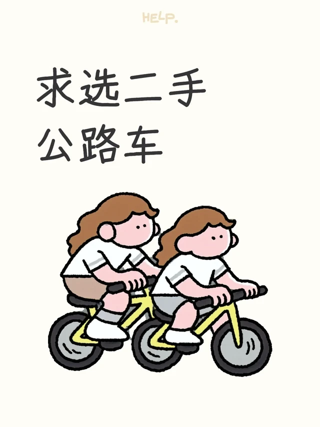 求选二手公路车