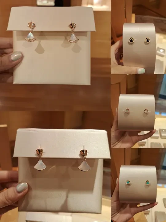 今日戴什么耳环？