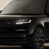 2026款路虎揽胜“黑武士”来了，这气质才是真路虎！