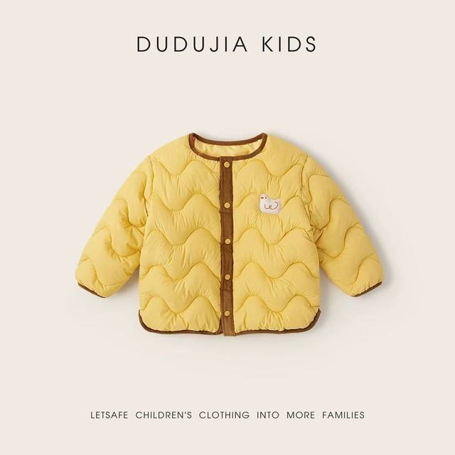 DUDUJIA儿童棉服封神！南方北方过冬全hold住，男女宝穿都洋气