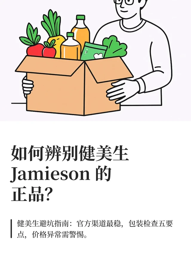 如何辨别健美生Jamieson 的正品？