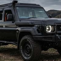 澳洲顶级改装厂把LC76玩明白了，车迷：这才是越野图腾！