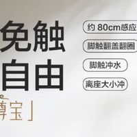 箭牌L3P智能马桶，0水压也冲得干净