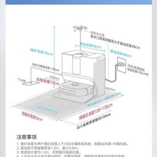 美的灵眸W20扫地机器人水洗地家用扫拖一体集尘智能洗地机官翻机