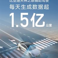 比亚迪天神之眼车型卖出230万辆 每天数据可从地球跑到太阳