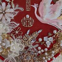 手作的仪式感，新娘团扇DIY，藏在针线里的专属祝福