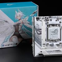 ROG STRIX B850-I GAMING WIFI7 W “迷你吹雪”开箱体验！