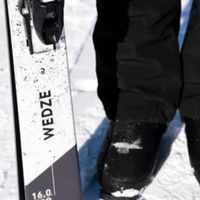 迪卡侬双板滑雪板：雪季高颜值性能王