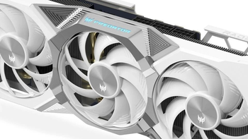宏碁推出白色版 RX 9070 XT / RX 9070 OC显卡，颜值爆表