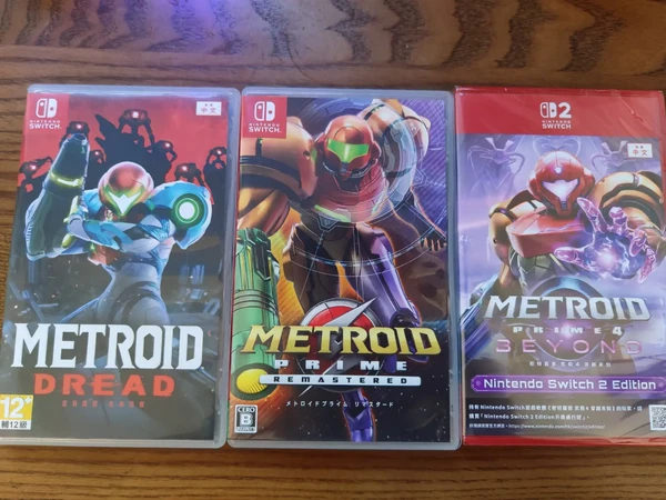 你们都买了哪个版本的METROID