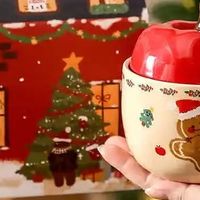 圣诞“苹”安礼，姜饼人马克杯的温暖仪式感