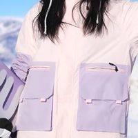 粉紫心动款！酷峰分体滑雪服解锁雪场自在体验