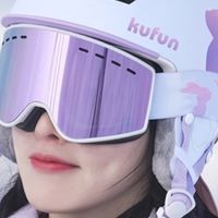 月兔雪盔封神！酷峰滑雪头盔套装护我雪场安心撒欢