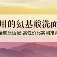 2025好用的氨基酸洗面奶榜前十：全肤质适配+高性价比实测推