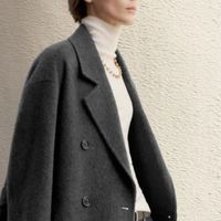 简约即高级：一件大衣加一件羊毛衫，解锁冬日顶配“静奢感”