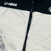 李宁防泼水防风科技短羽绒服男女同款25排湿宽松鸭绒运动外套AYMV