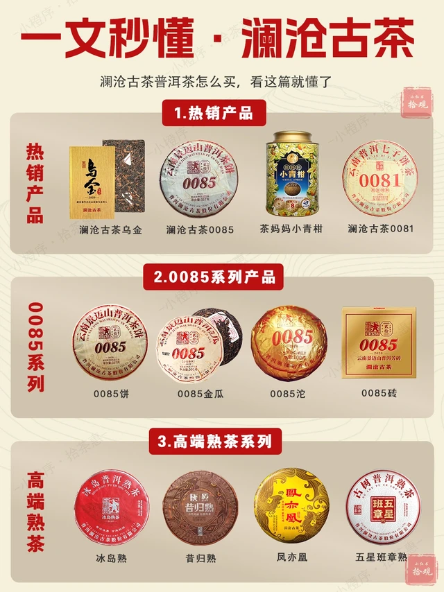 终于找到了！澜沧古茶普洱茶介绍太齐全了