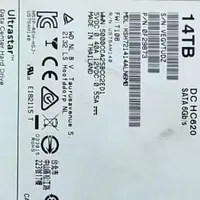 NAS生活 篇零：硬盘降价了？不到50元/T的14T西数HC620香吗？加密盘使用避坑指南