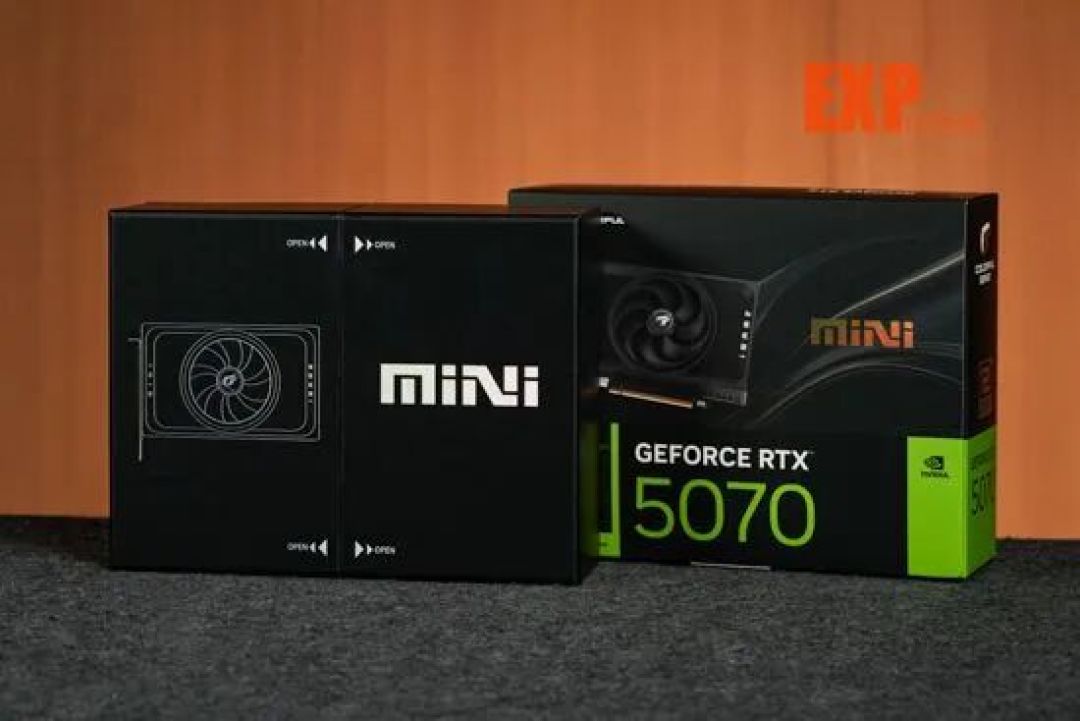 七彩虹iGame GeForce RTX 5070 Mini显卡图赏:仅18cm,单风扇ITX小钢炮