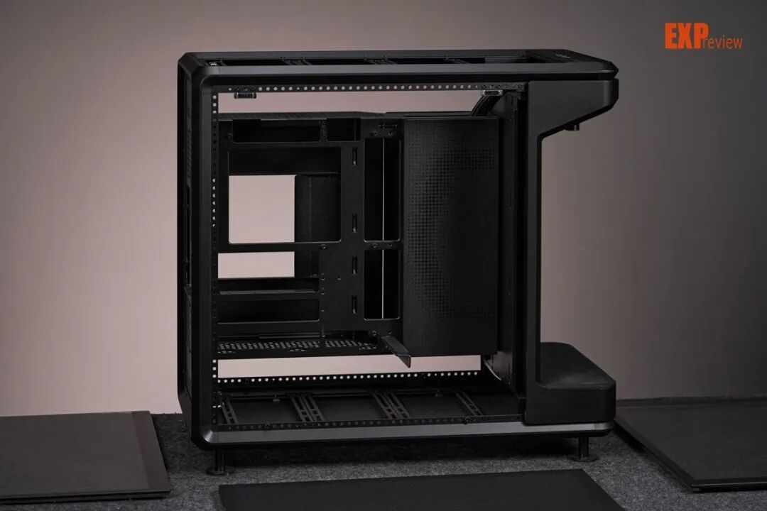 酷冷至尊Master Frame 360舞台视界版机箱图赏:配LCD背景屏,专属展示平台
