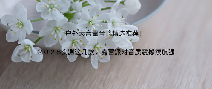 户外大音量音响推荐！2025实测这几款，露营派对音质震撼续航强